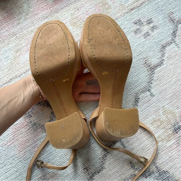 Vince Camuto Pendry Platform Sandal Sandstone Nude - Picture 10 of 10